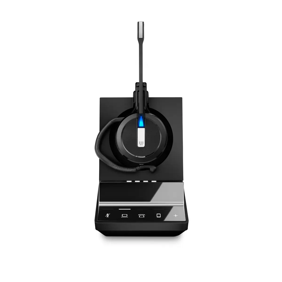 IMPACT SDW Headset-System On-Ear konvertierbar DECT kabellos Schwarz