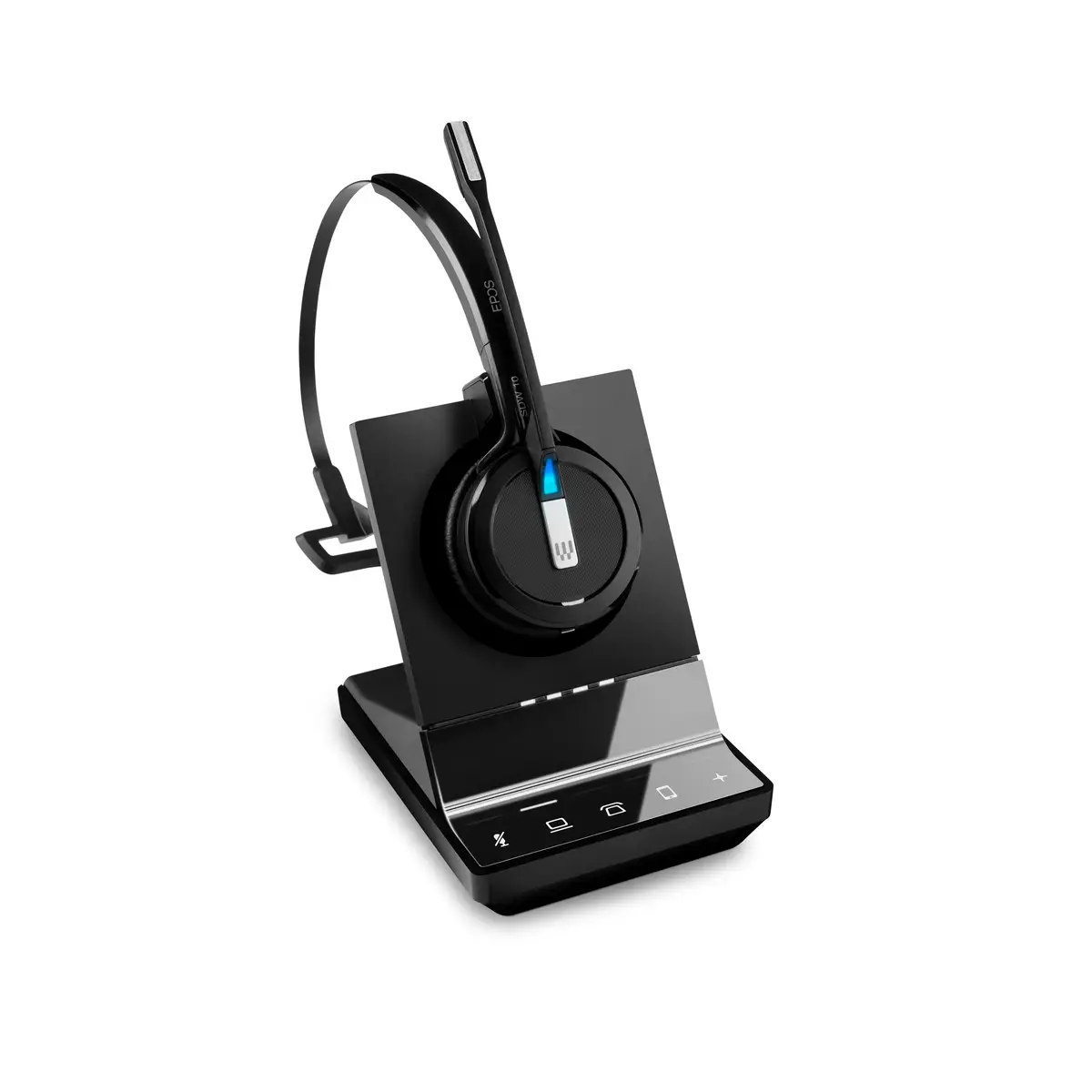 IMPACT SDW Headset-System On-Ear konvertierbar DECT kabellos Schwarz