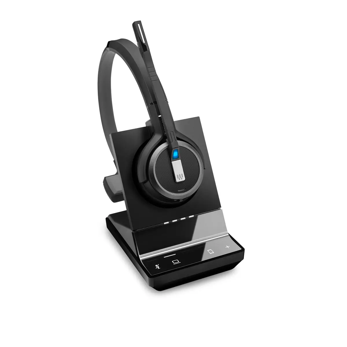 IMPACT SDW Headset-System On-Ear konvertierbar DECT kabellos Schwarz
