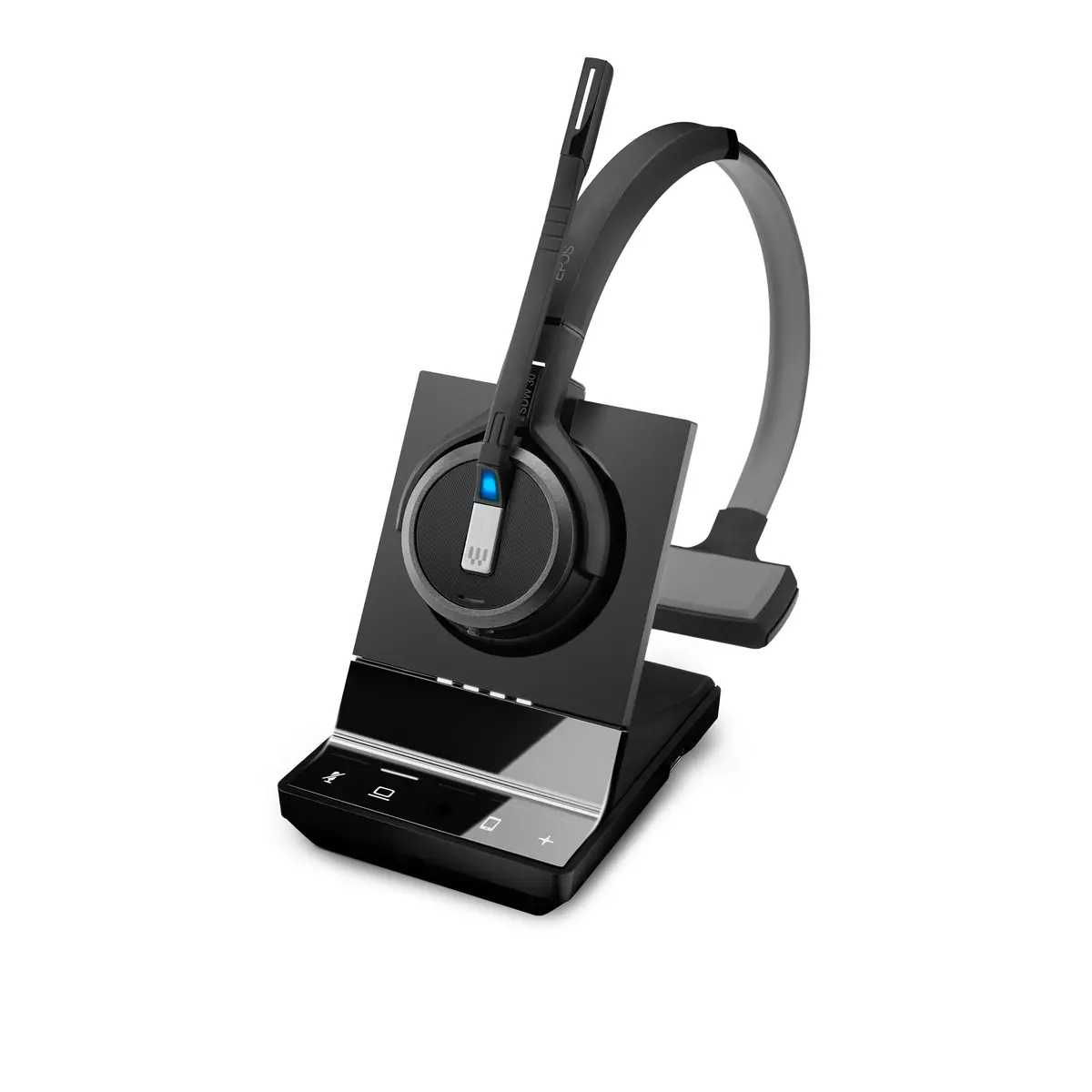 IMPACT SDW Headset-System On-Ear konvertierbar DECT kabellos Schwarz