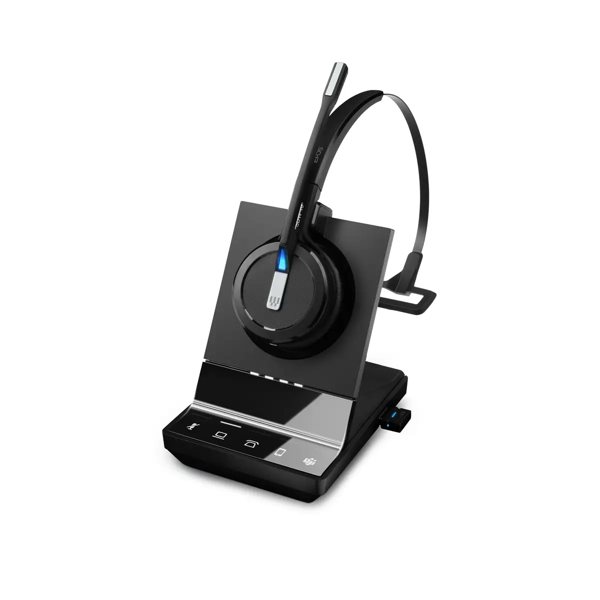 IMPACT SDW 5016T Headset-System On-Ear konvertierbar DECT kabellos kabelgebunden Schwarz