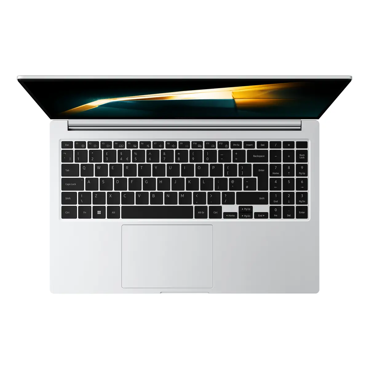 Galaxy Book4 Intel Core 3 120U 1,2GHz 8GB LPDDR4X SDRAM 256GB SSD M.2 39,6cm (15") 1920x1080 Pixel Sound onboard Intel Graphics Windows 11 Professional Silver Platinum