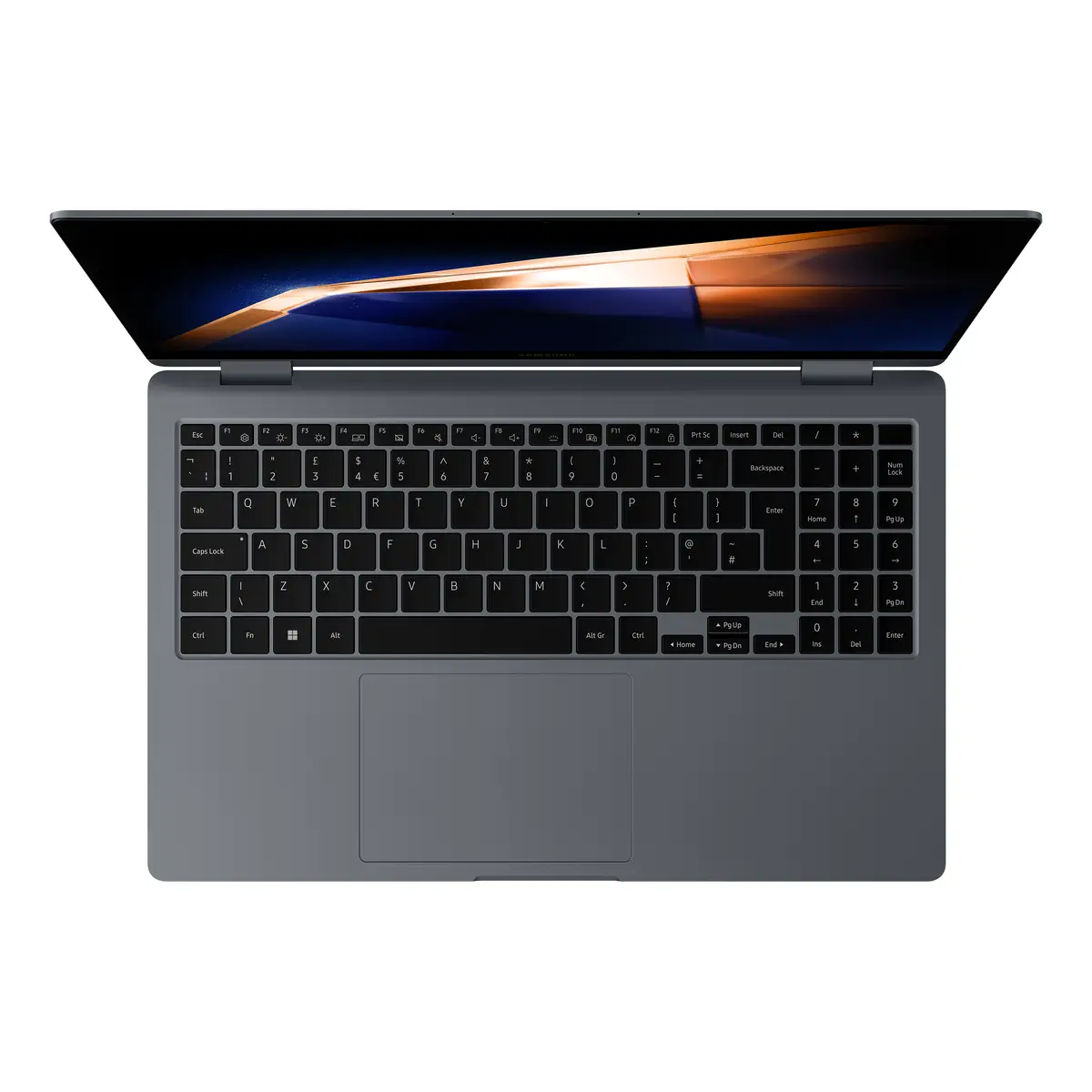 Samsung Galaxy Book4 Intel Core 5 120U 1,4GHz 16GB LPDDR5X SDRAM 256GB SSD M.2 39,6cm (15") 1920x1080 Pixel Sound onboard Intel Graphics Windows 11 Home Mondsteingrau