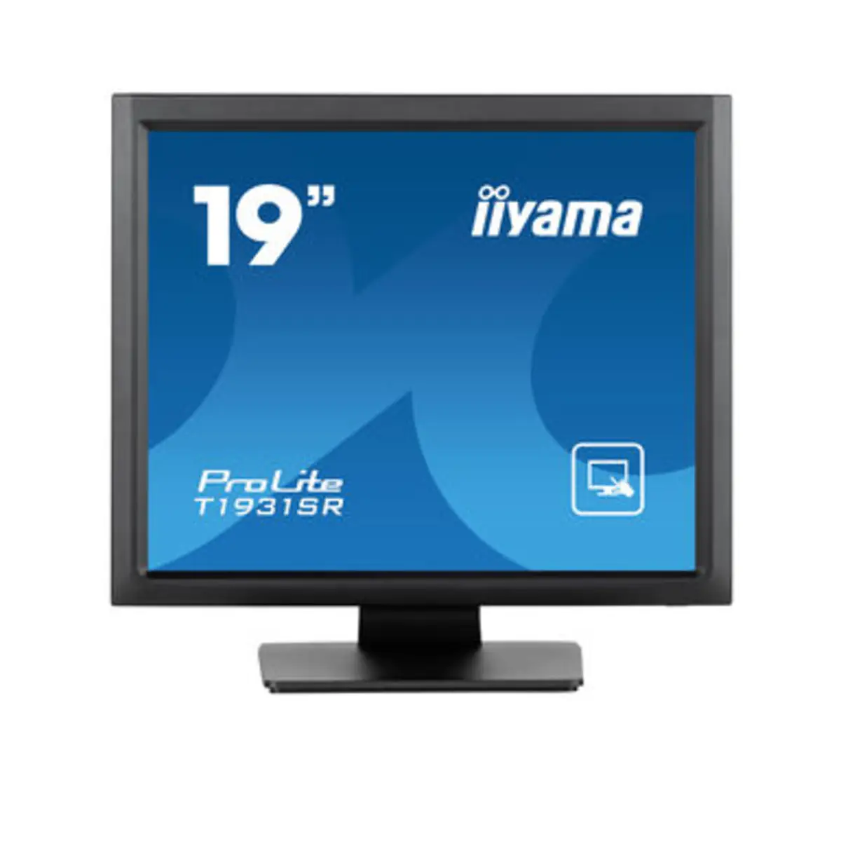 ProLite T1931SR-B1S LCD-Monitor 48,3cm 19" Touchscreen 1280x1024 75 Hz IPS 250 cd/m² 1000:1 14 ms HDMI VGA DisplayPort Lautsprecher Schwarz matte Oberfläche