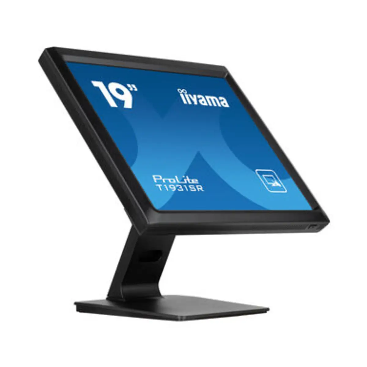 ProLite T1931SR-B1S LCD-Monitor 48,3cm 19" Touchscreen 1280x1024 75 Hz IPS 250 cd/m² 1000:1 14 ms HDMI VGA DisplayPort Lautsprecher Schwarz matte Oberfläche