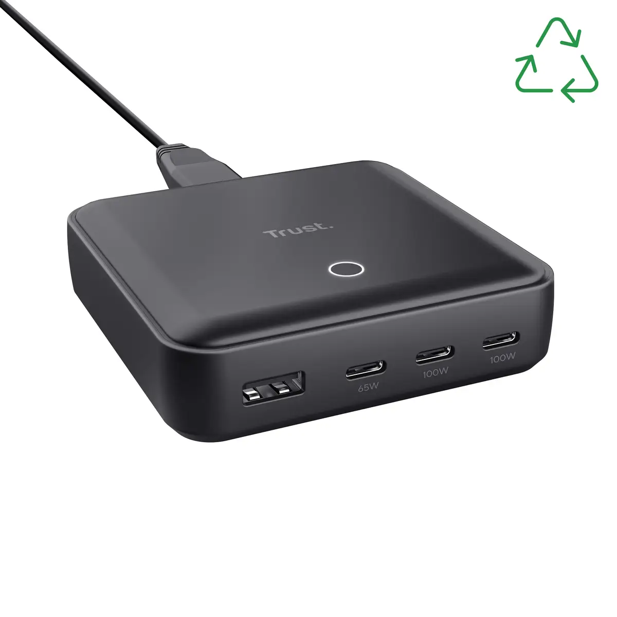Maxo 100W 4-port USB Desktop Charger
