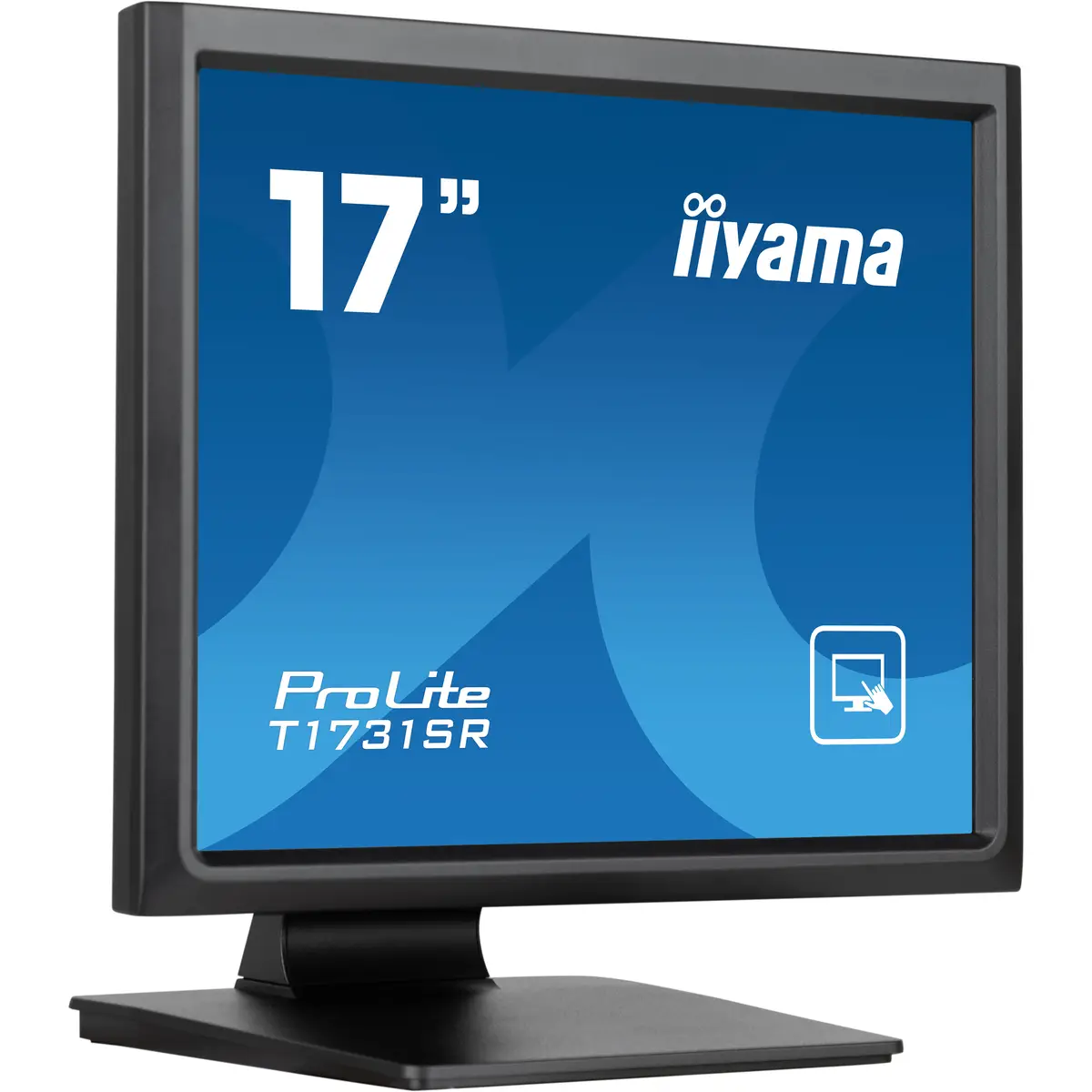 ProLite T1731SR-B1S LED-Monitor 43,2 cm 17" Touchscreen 1280x1024 TN 250 cd/m² 1000:1 5 ms HDMI VGA DisplayPort Lautsprecher Schwarz Matte