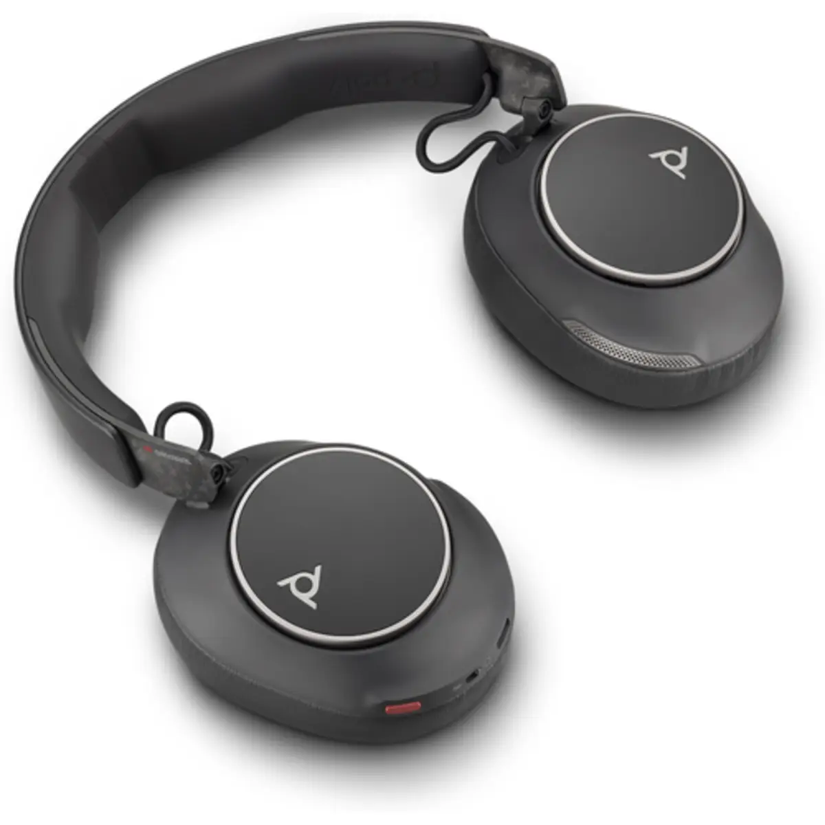 Poly Voyager Surround 80 UC Headset Kabellos USB Typ-C Bluetooth Schwarz