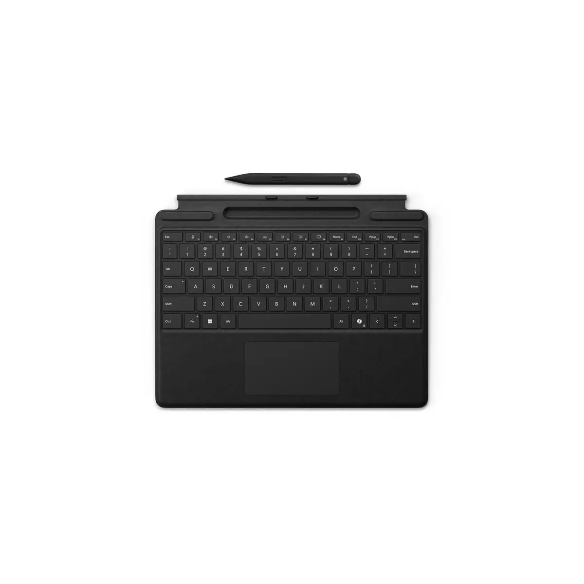 MS Surface Pro Keyboard QWERTZ mit Copilot-Taste, Schwarz + Slim Pen 2