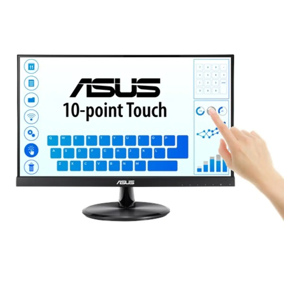 VT229H 54.6cm (21,5") Touch 1920x1080 Pixel 250cd/m² 1000:1 5ms