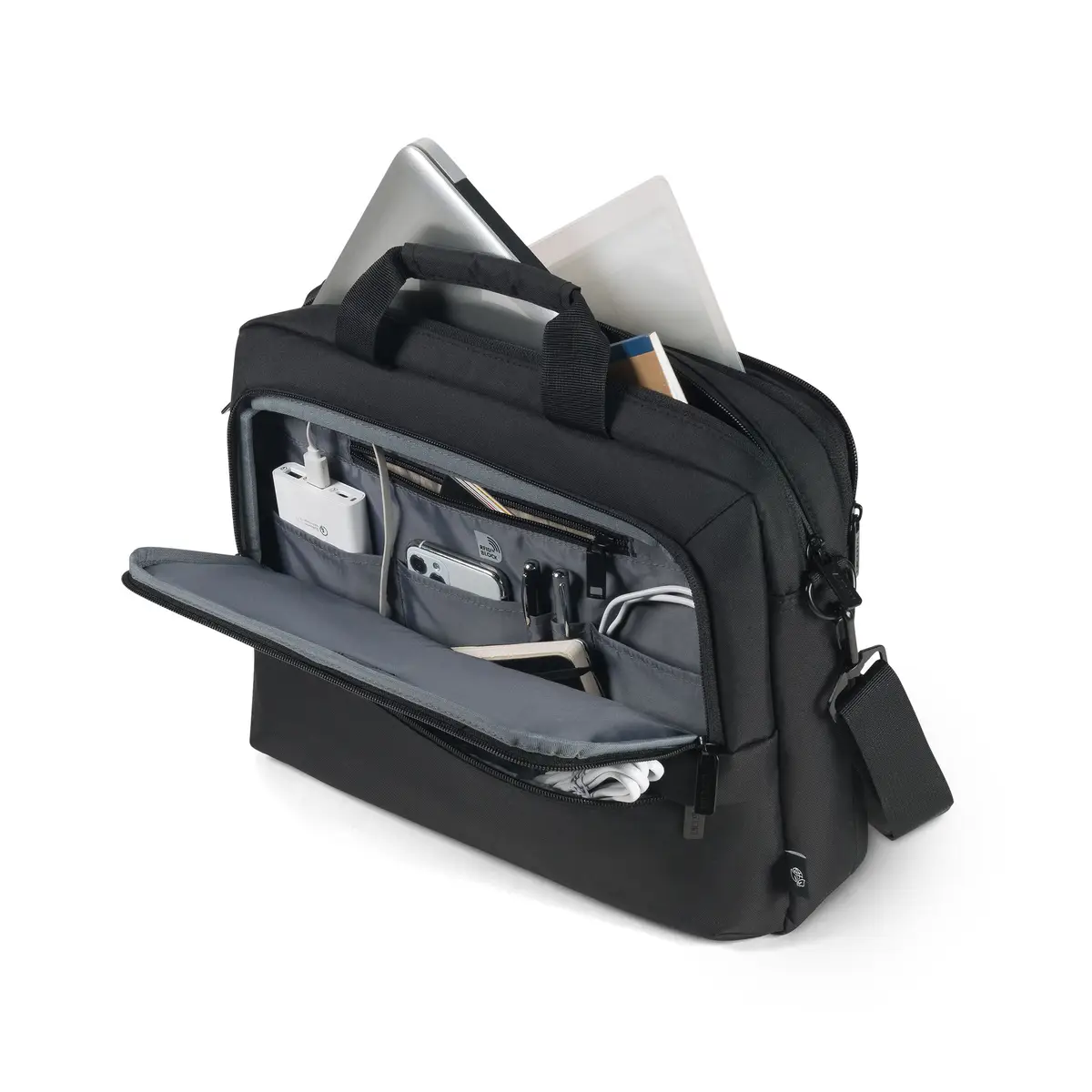Top Traveller Eco Core Laptoptasche 43,9 cm (17.3") Schwarz