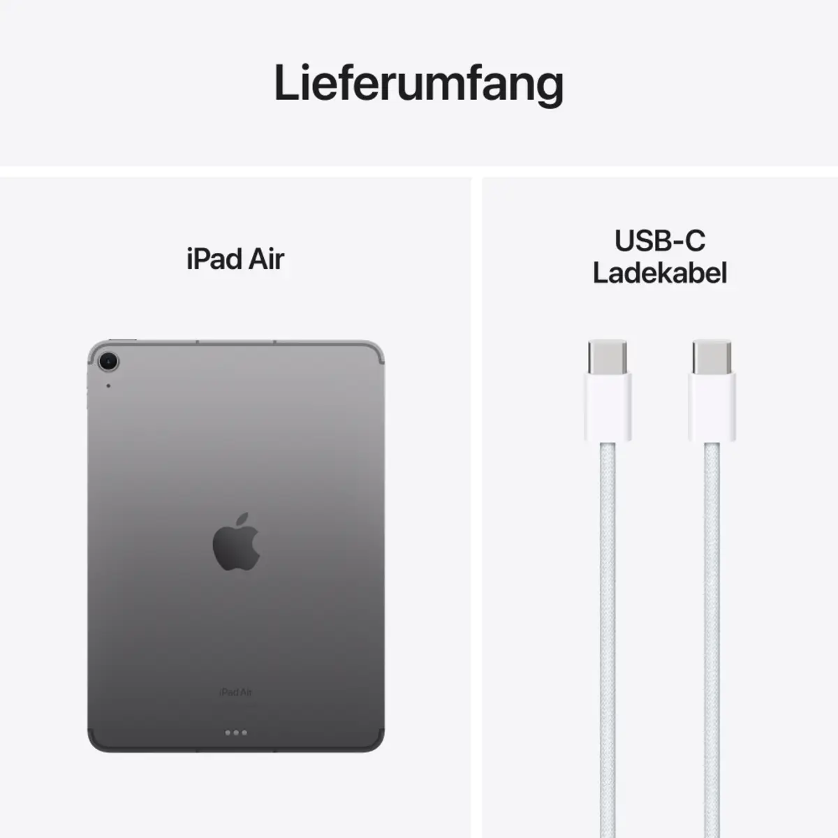 iPad Air (2024) 11" 256GB Wi-Fi Spacegrau