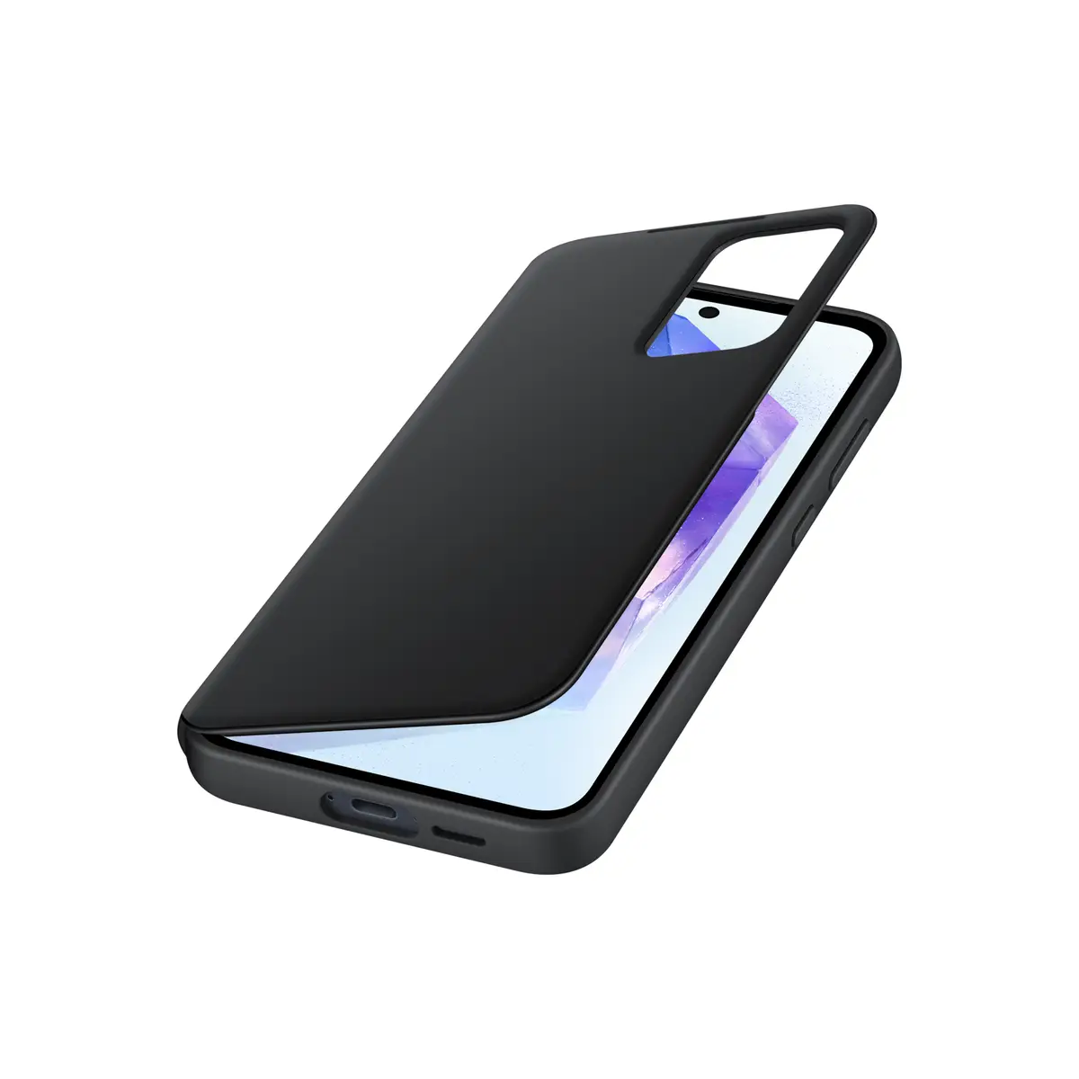 EF-ZA556 Flip-Hülle für Galaxy A55 schwarz