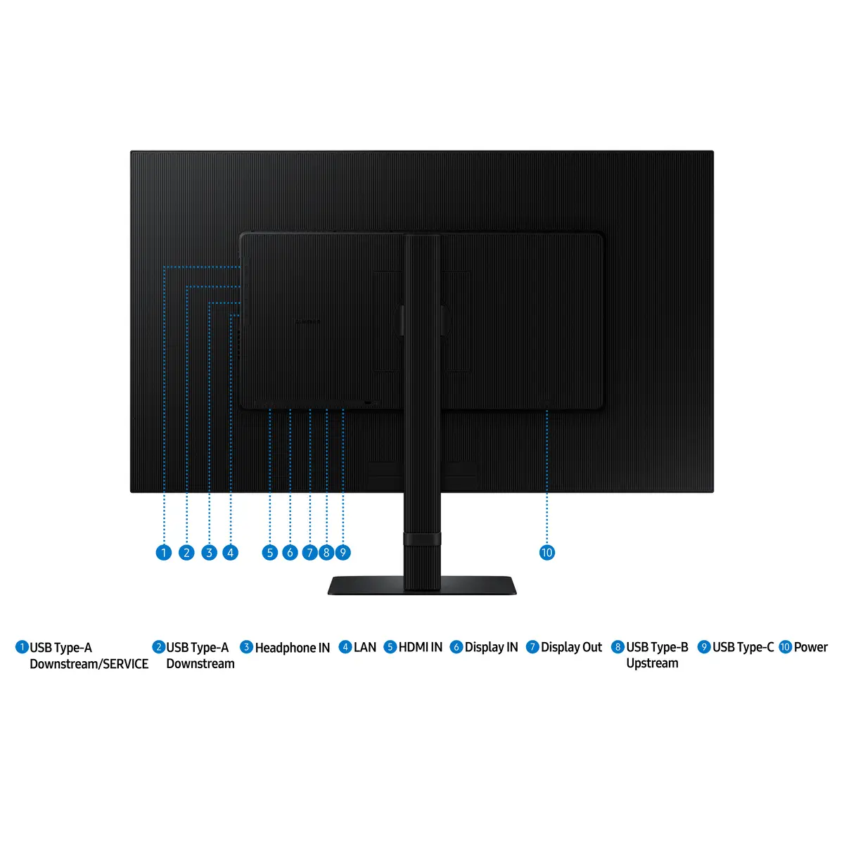 S32D600UAUl 80cm (32") 2560x1440 Pixel 350cd/m² 5ms 1000:1
