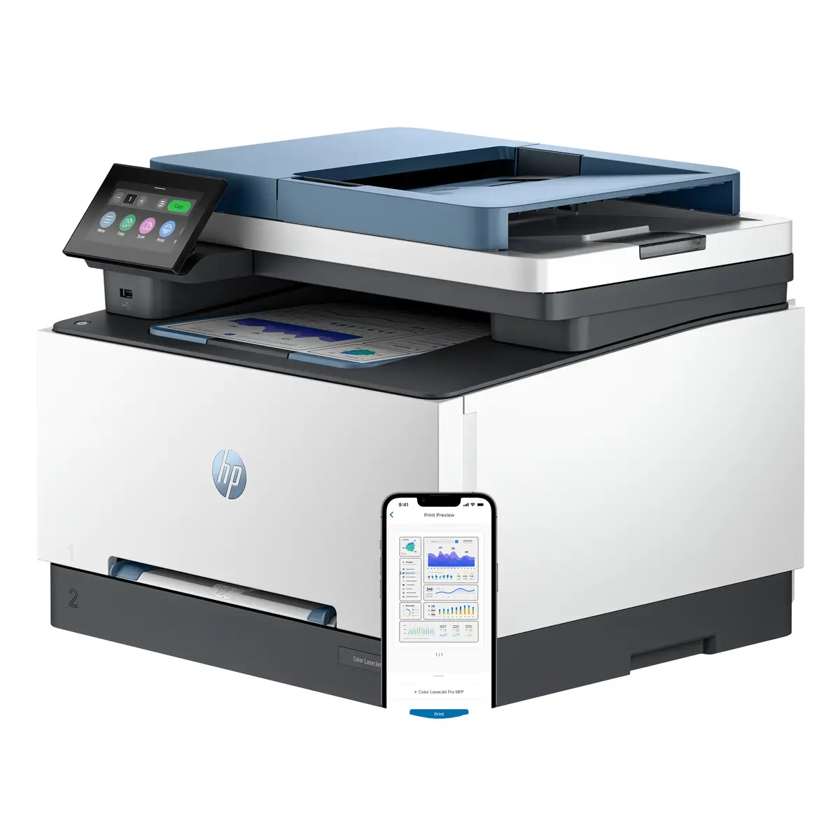 Color LaserJet Pro MFP 3302fdwg Multifunktionsdrucker 1200 x 1200 dpi