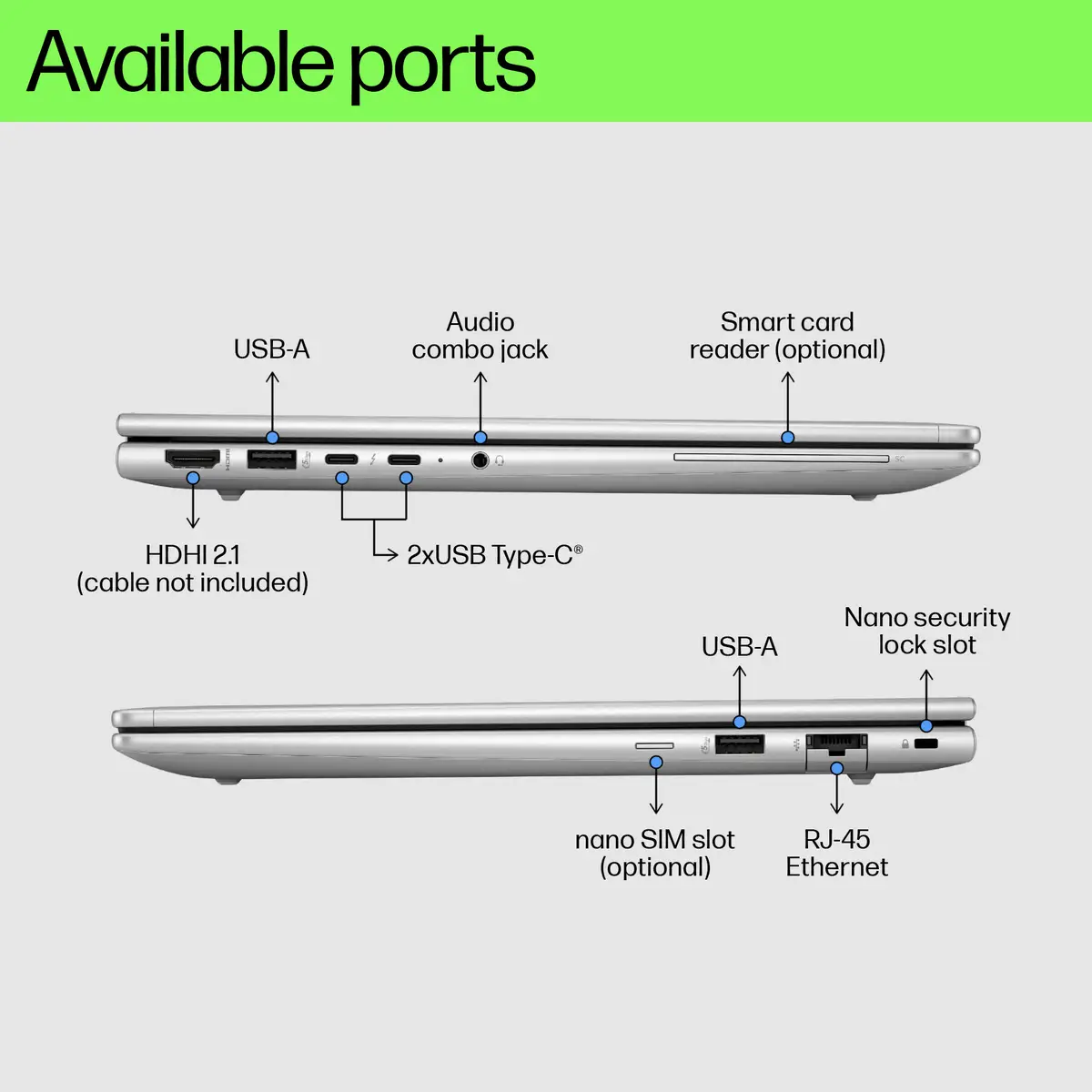 ProBook 460 G11 U7 155H 32GB 1000GB 40,6cm W11P