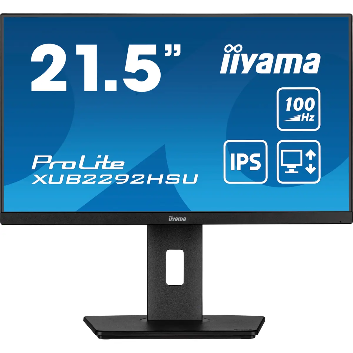 ProLite XUB2292HSU-B6 54,6cm 21,5" 1920x1080 FHD 100Hz LED 250 cd/m² 1000:1 0,4 ms HDMI DisplayPort Lautsprecher mattschwarz Pivot