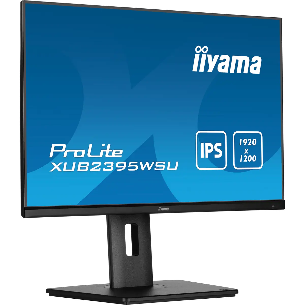 ProLite XUB2395WSU-B5 LED-Monitor 57cm 22,5" 1920x1200 WUXGA 75 Hz IPS 250 cd/m² 1000:1 4 ms HDMI VGA DisplayPort Lautsprecher Schwarz Matte Pivot