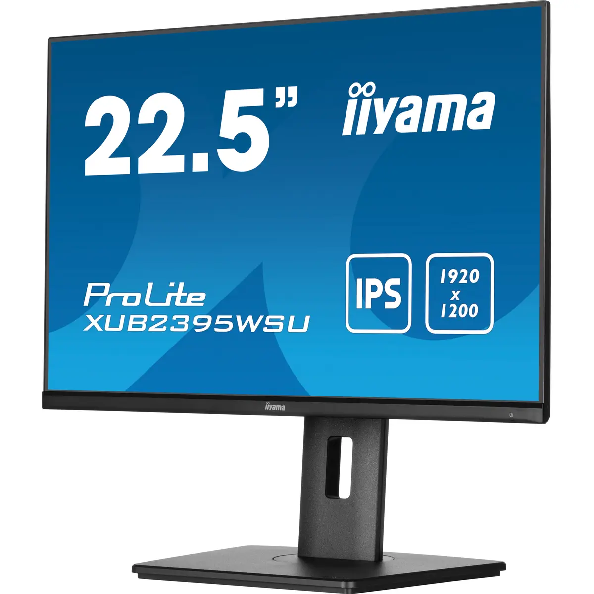 ProLite XUB2395WSU-B5 LED-Monitor 57cm 22,5" 1920x1200 WUXGA 75 Hz IPS 250 cd/m² 1000:1 4 ms HDMI VGA DisplayPort Lautsprecher Schwarz Matte Pivot