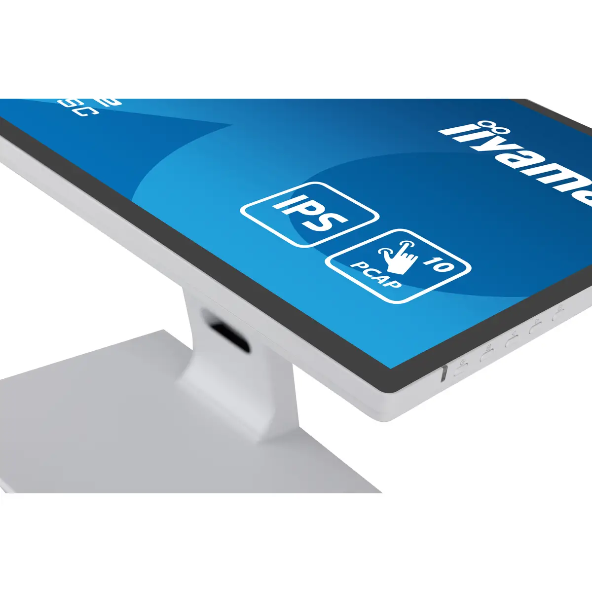 ProLite T2452MSC-W1 LED-Monitor 60,5 cm 23,8" Touchscreen 1920x1080 FHD IPS 400 cd/m² 1000:1 14 ms HDMI DisplayPort Lautsprecher weiß