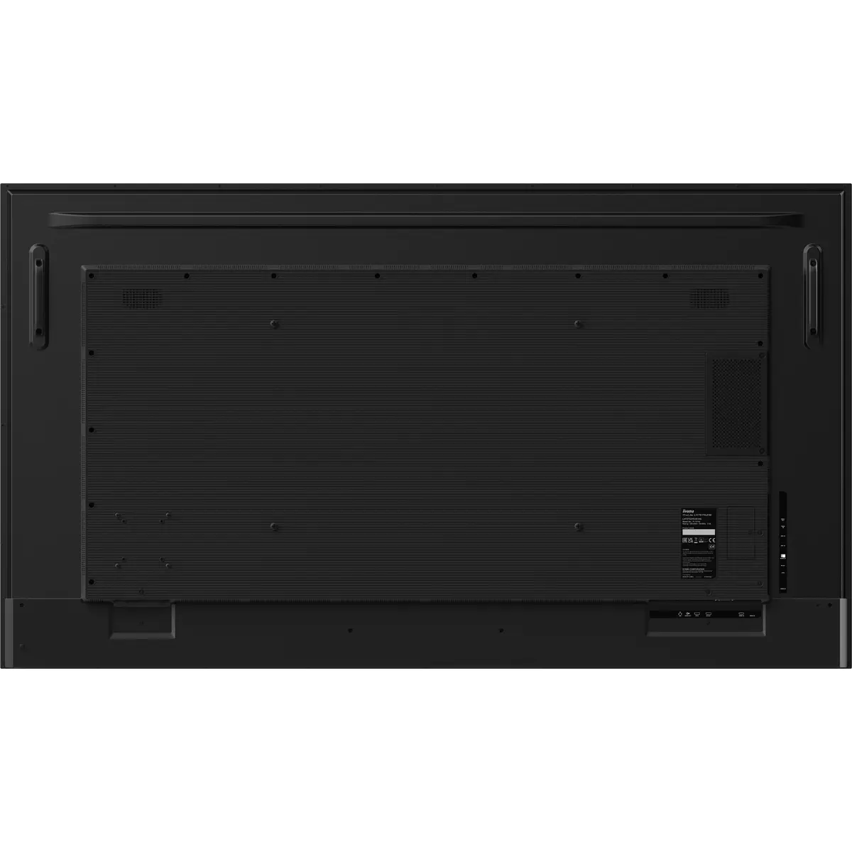 LH7565UHSB-B1 Signage-Display Kiosk-Design 189,2 cm 74.5" LED WLAN 4K Ultra HD 3840x2160 IPS 16:9 800 cd/m² 1200:1 HDMI x2 DisplayPort RS-232c RJ45 Mini jack HDCP USBx2 Schwarz Eingebauter Prozessor Andr