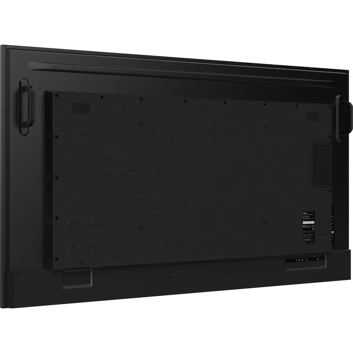 LH7565UHSB-B1 Signage-Display Kiosk-Design 189,2 cm 74.5" LED WLAN 4K Ultra HD 3840x2160 IPS 16:9 800 cd/m² 1200:1 HDMI x2 DisplayPort RS-232c RJ45 Mini jack HDCP USBx2 Schwarz Eingebauter Prozessor Andr