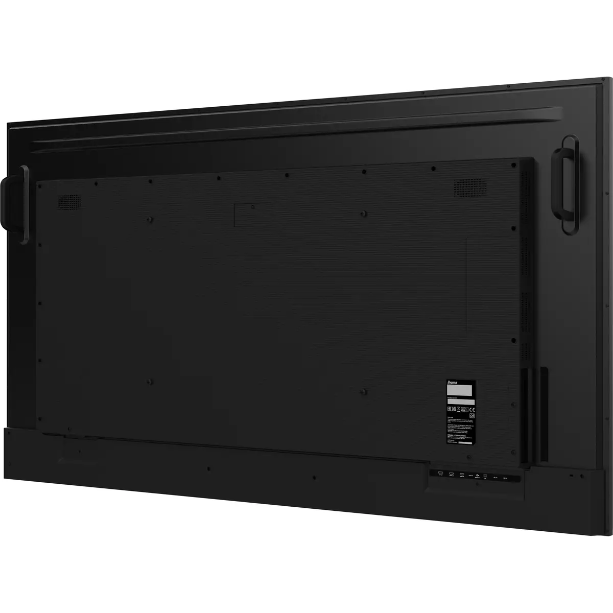 LH7565UHSB-B1 Signage-Display Kiosk-Design 189,2 cm 74.5" LED WLAN 4K Ultra HD 3840x2160 IPS 16:9 800 cd/m² 1200:1 HDMI x2 DisplayPort RS-232c RJ45 Mini jack HDCP USBx2 Schwarz Eingebauter Prozessor Andr