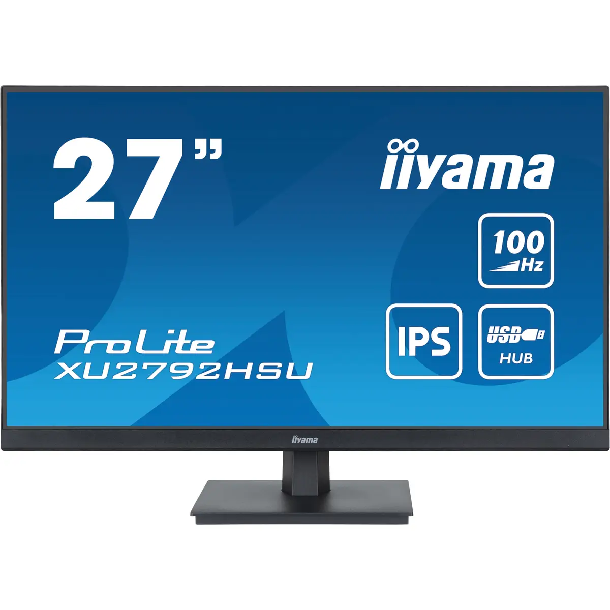 ProLite XU2792HSU-B6 LED-Monitor 68,6 cm 27" 1920x1080 FHD 100 Hz IPS 250 cd/m² 1300:1 0.4 ms HDMI DisplayPort Lautsprecher mattschwarz