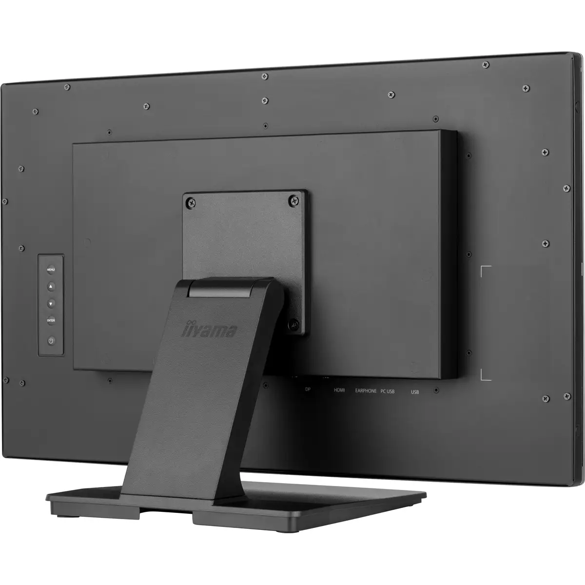 ProLite T2438MSC-B1 LED-Monitor 60,5 cm 23,8" Touchscreen 1920x1080 FHD IPS 600 cd/m² 1000:1 5 ms HDMI DisplayPort Lautsprecher mattschwarz