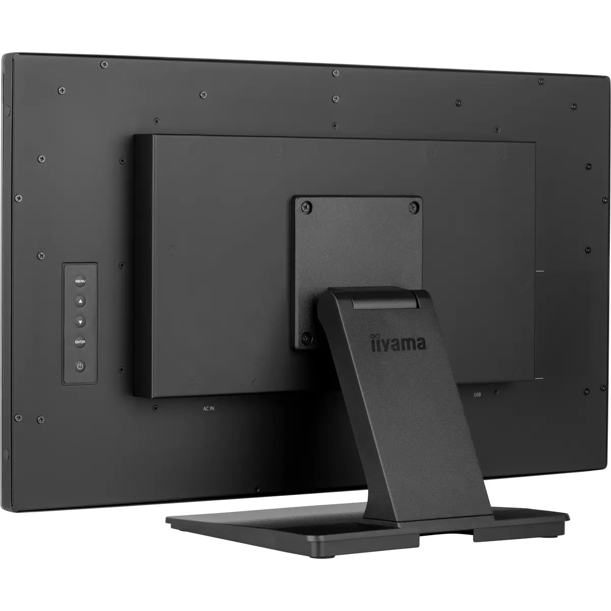ProLite T2438MSC-B1 LED-Monitor 60,5 cm 23,8" Touchscreen 1920x1080 FHD IPS 600 cd/m² 1000:1 5 ms HDMI DisplayPort Lautsprecher mattschwarz