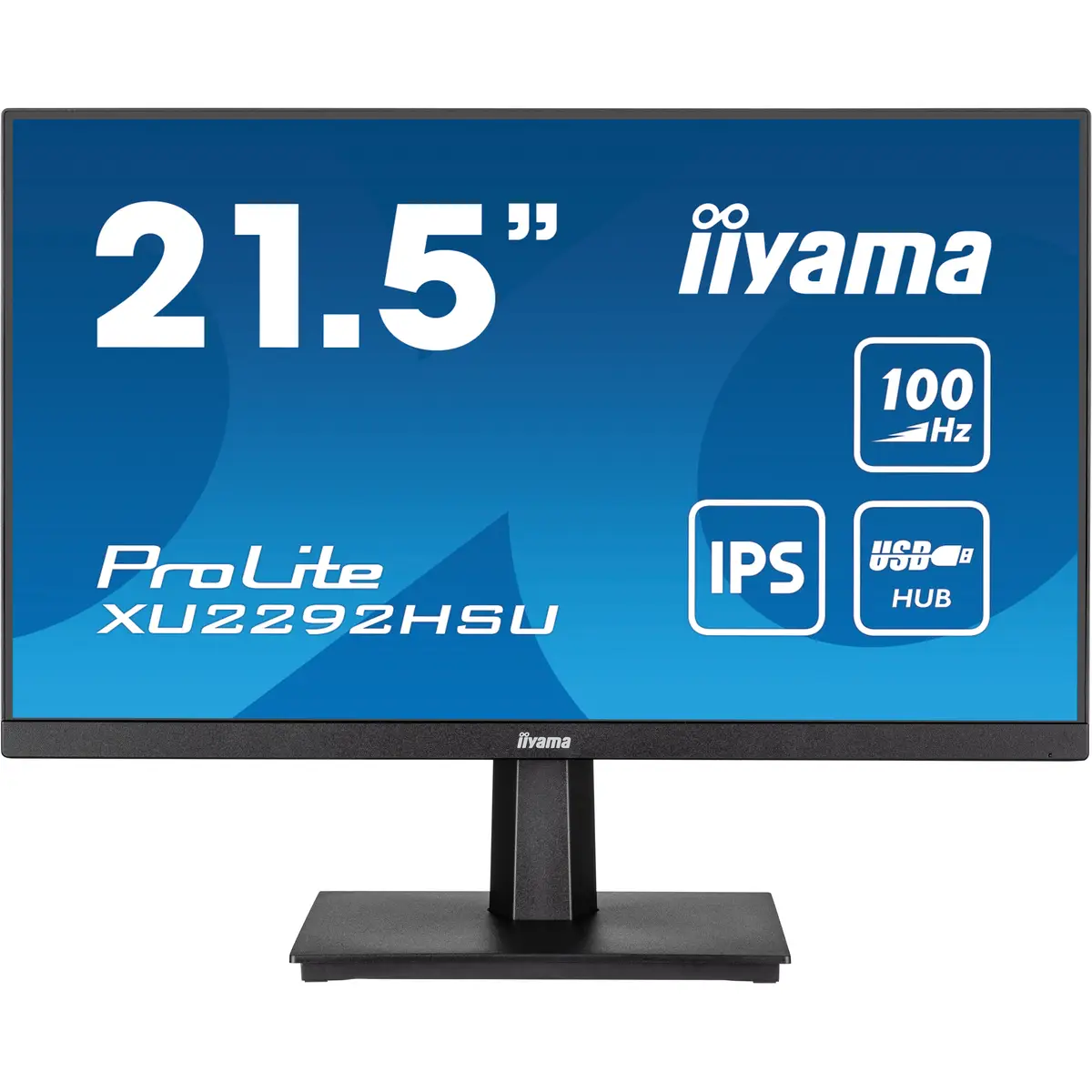 ProLite XU2292HSU-B6 LED-Monitor 54,6 cm 21,5" 1920x1080 16:9 250 cd/m² 1000:1 FHD 100 Hz IPS 250 cd/m² 1000:1 0.4 ms HDMI DisplayPort Lautsprecher mattschwarz