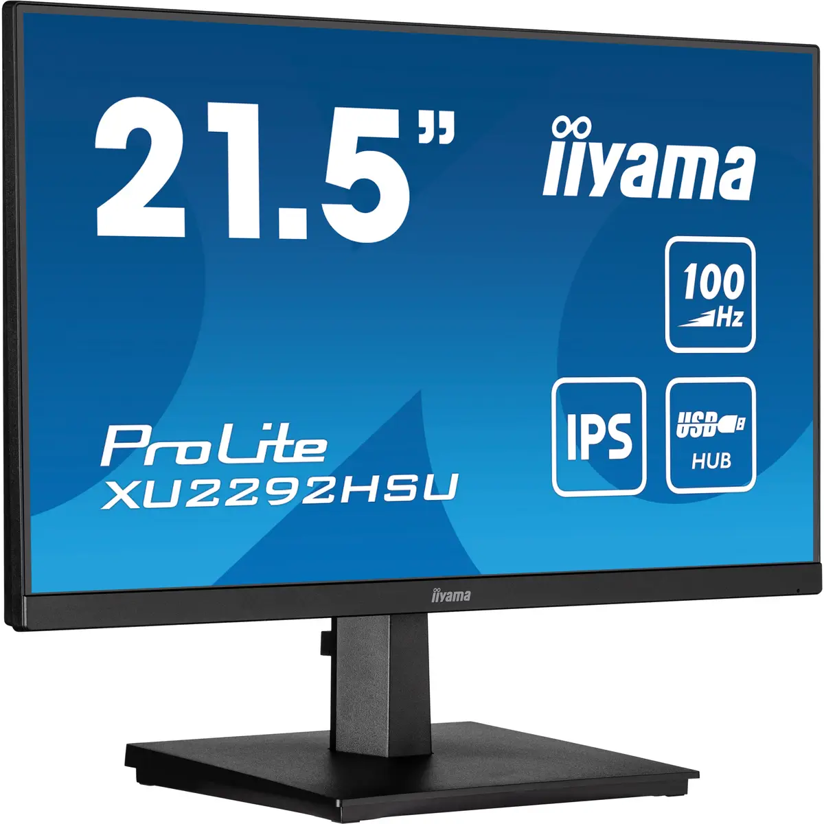 ProLite XU2292HSU-B6 LED-Monitor 54,6 cm 21,5" 1920x1080 16:9 250 cd/m² 1000:1 FHD 100 Hz IPS 250 cd/m² 1000:1 0.4 ms HDMI DisplayPort Lautsprecher mattschwarz