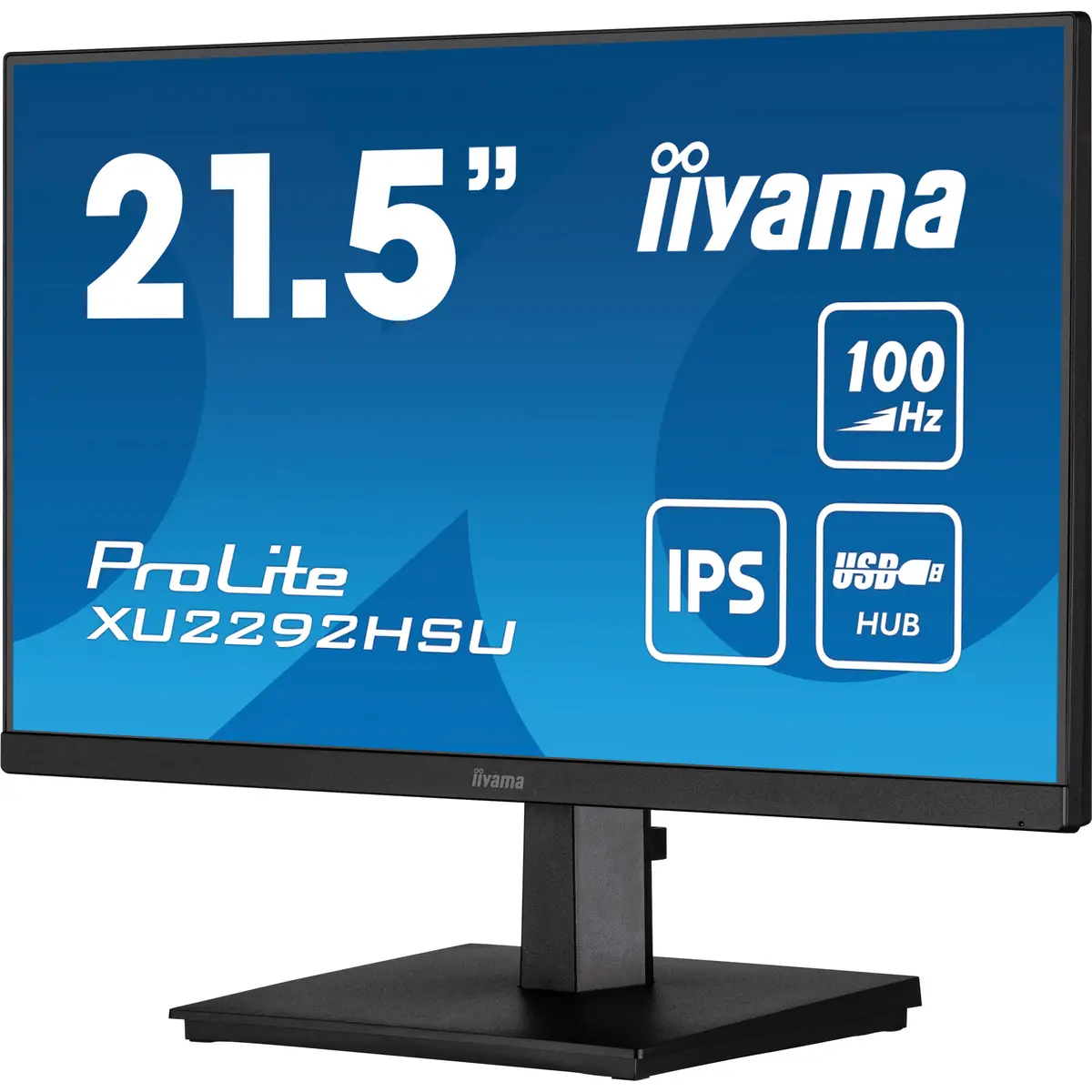 ProLite XU2292HSU-B6 LED-Monitor 54,6 cm 21,5" 1920x1080 16:9 250 cd/m² 1000:1 FHD 100 Hz IPS 250 cd/m² 1000:1 0.4 ms HDMI DisplayPort Lautsprecher mattschwarz