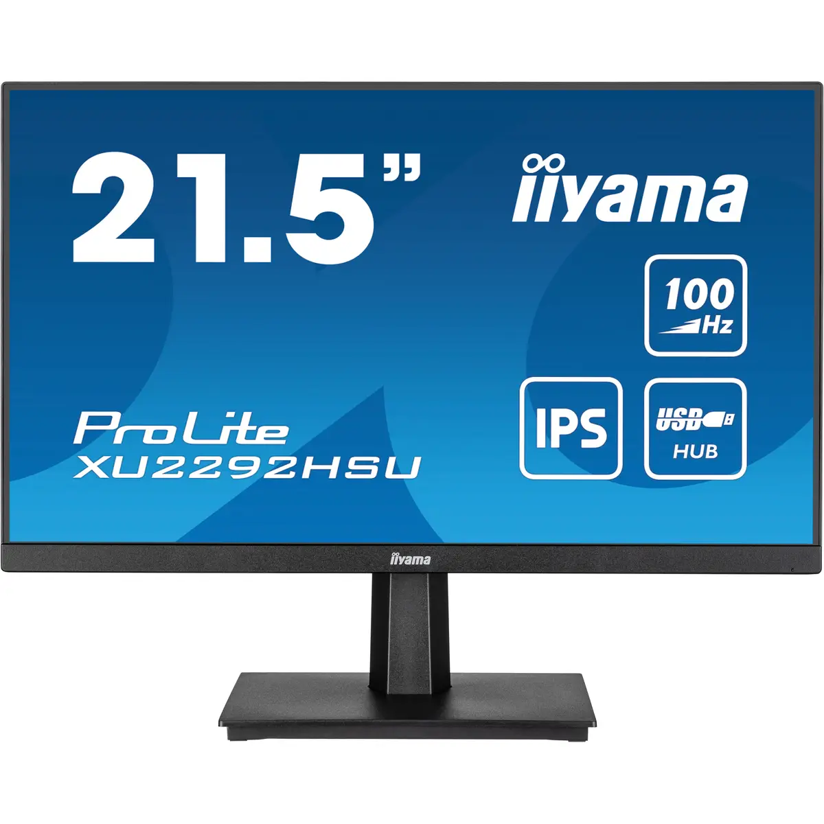 ProLite XU2292HSU-B6 LED-Monitor 54,6 cm 21,5" 1920x1080 16:9 250 cd/m² 1000:1 FHD 100 Hz IPS 250 cd/m² 1000:1 0.4 ms HDMI DisplayPort Lautsprecher mattschwarz