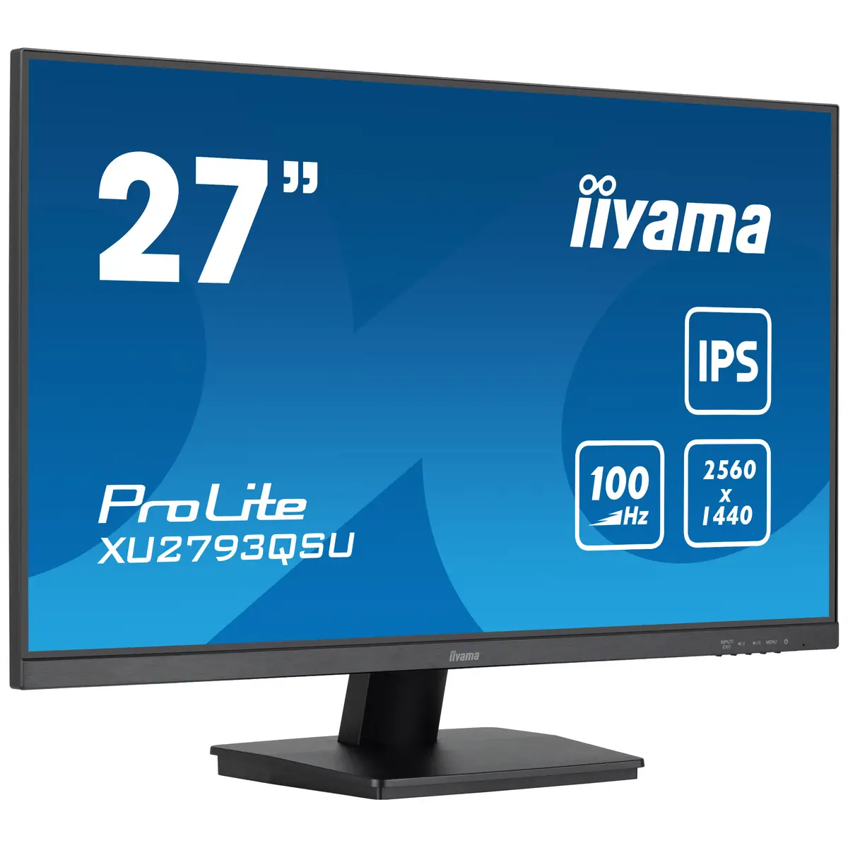ProLite XU2793QSU-B6 LED-Monitor 68,6 cm 27" 2560x1440 WQHD 100 Hz IPS 250 cd/m² 1300:1 1 ms HDMI DisplayPort Lautsprecher Schwarz Matte
