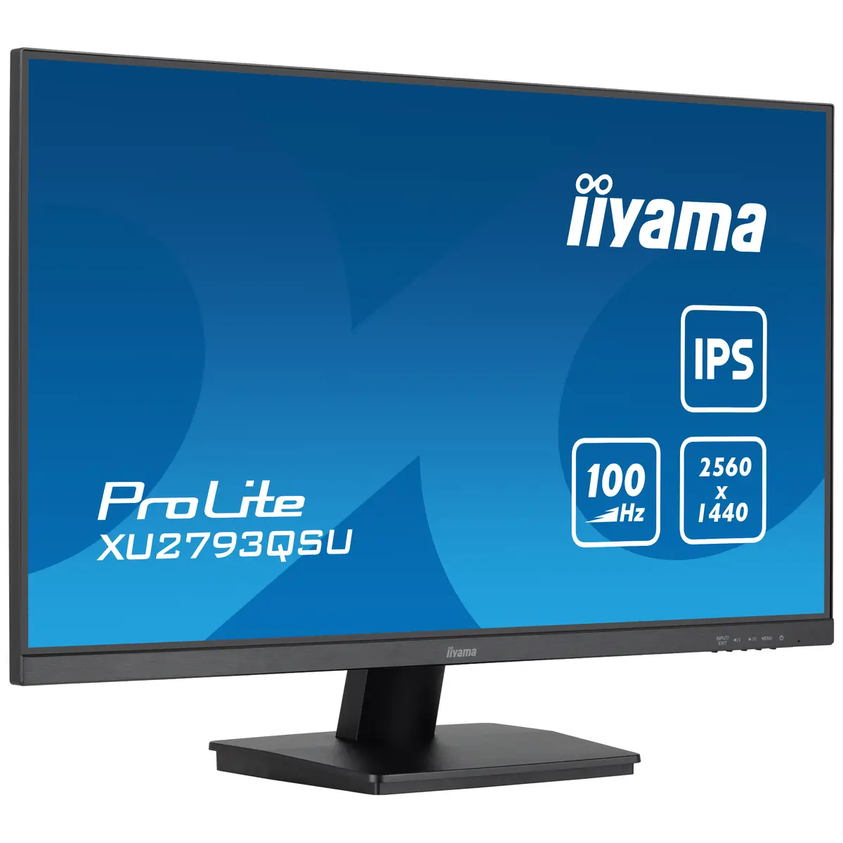 ProLite XU2793QSU-B6 LED-Monitor 68,6 cm 27" 2560x1440 WQHD 100 Hz IPS 250 cd/m² 1300:1 1 ms HDMI DisplayPort Lautsprecher Schwarz Matte
