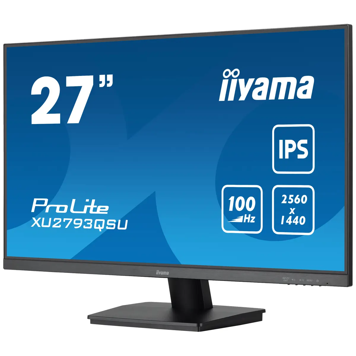 ProLite XU2793QSU-B6 LED-Monitor 68,6 cm 27" 2560x1440 WQHD 100 Hz IPS 250 cd/m² 1300:1 1 ms HDMI DisplayPort Lautsprecher Schwarz Matte