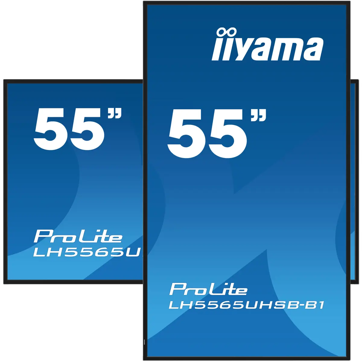 ProLite LH5565UHSB-B1 139 cm 54,6" LCD-Display mit LED-Hintergrundbeleuchtung Digital Signage Android 4K UHD (2160p) 3840x2160 16:9 1200:1 800 cd/m²8 ms Schwarz