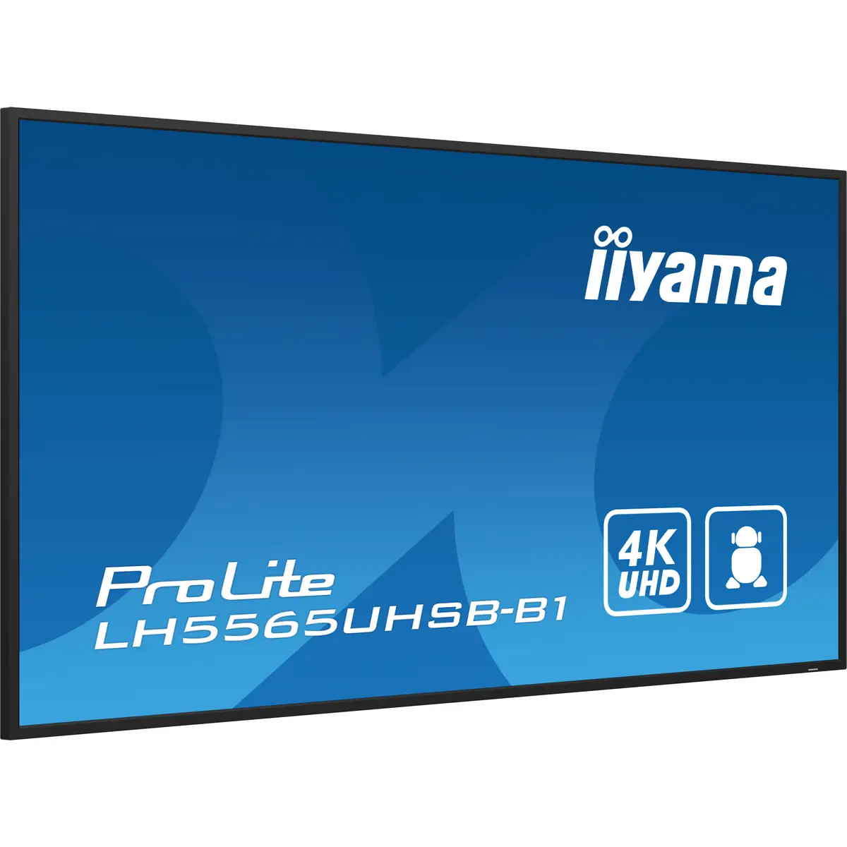 ProLite LH5565UHSB-B1 139 cm 54,6" LCD-Display mit LED-Hintergrundbeleuchtung Digital Signage Android 4K UHD (2160p) 3840x2160 16:9 1200:1 800 cd/m²8 ms Schwarz