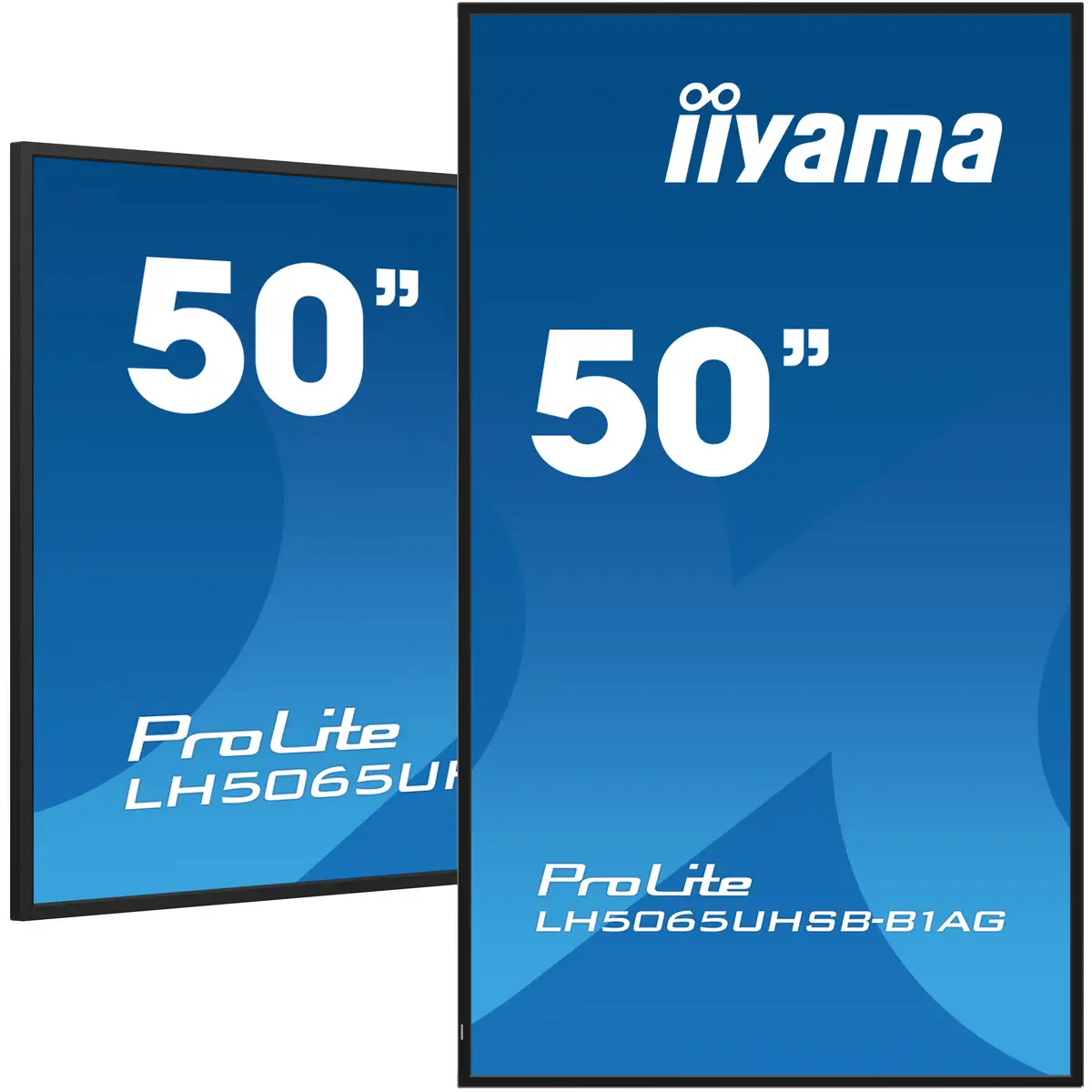 LH5065UHSB-B1AG Signage-Display Digital Signage Flachbildschirm 125,7 cm 49,5" LCD WLAN 4K Ultra HD 3840x2160 60Hz 16:9 800 cd/m² 5000:1 HDMI x2 DisplayPort RS-232c RJ45 Mini jack HDCP USBx2 65W Schwarz