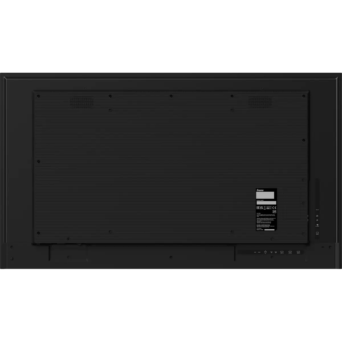 LH5041UHS-B2AG Signage-Display 4K Ultra HD Digital Signage Flachbildschirm 127 cm 50" LCD 3840x2160 16:9 500 cd/m² 5000:1 VGA HDMIx3 Mini Jack RS-232c RJ45 IR RCA USB HDCP 2.2 115W Schwarz 24/7