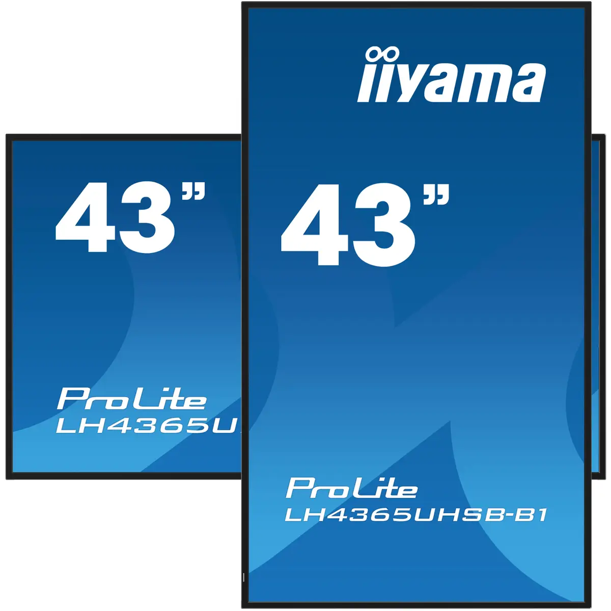 ProLite LH4365UHSB-B1 108 cm 42.5" LCD-Display mit LED-Hintergrundbeleuchtung Digital Signage Android 4K UHD (2160p) 3840x2160 16:9 1200:1 800 cd/m² 8 ms Schwarz