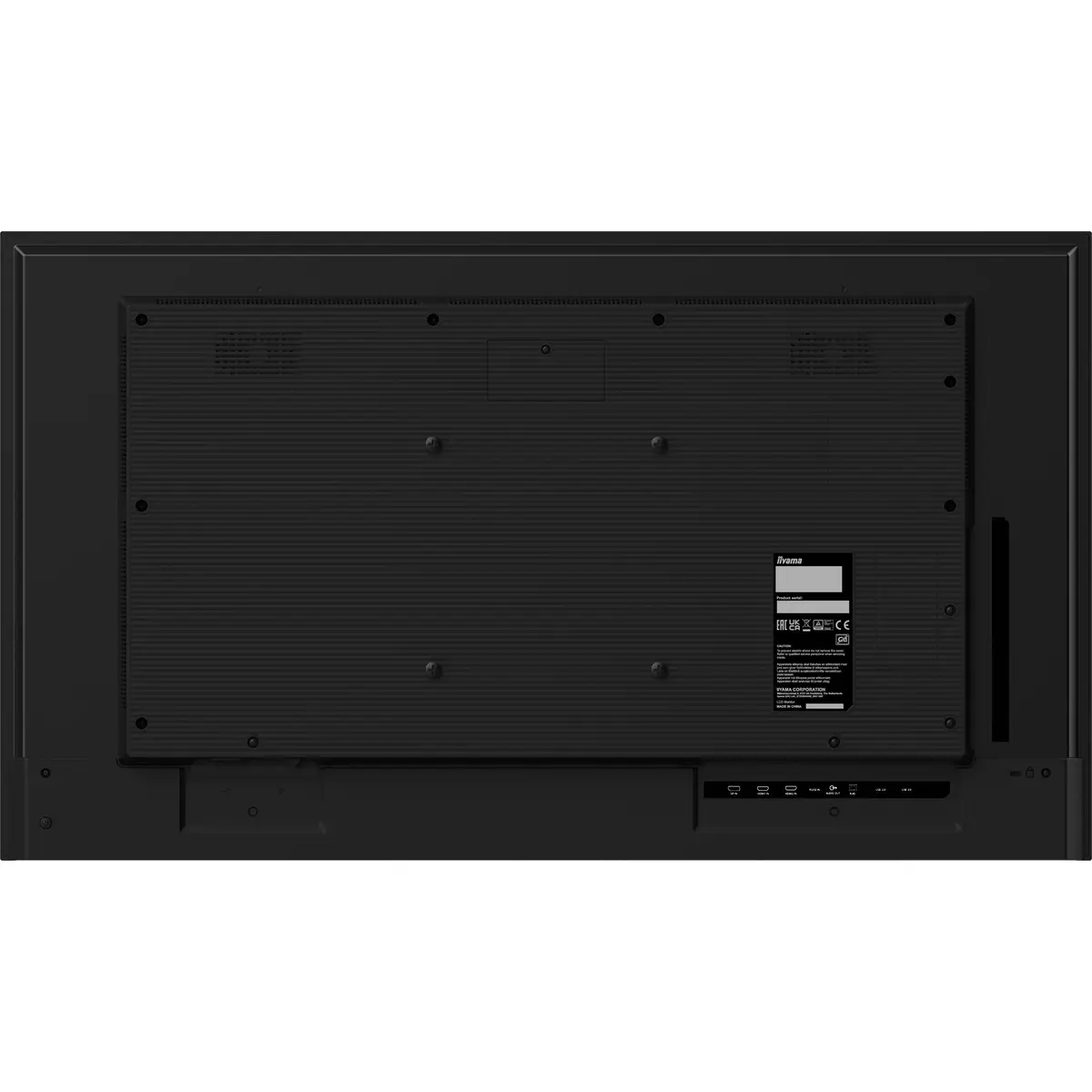 ProLite LH4365UHSB-B1 108 cm 42.5" LCD-Display mit LED-Hintergrundbeleuchtung Digital Signage Android 4K UHD (2160p) 3840x2160 16:9 1200:1 800 cd/m² 8 ms Schwarz