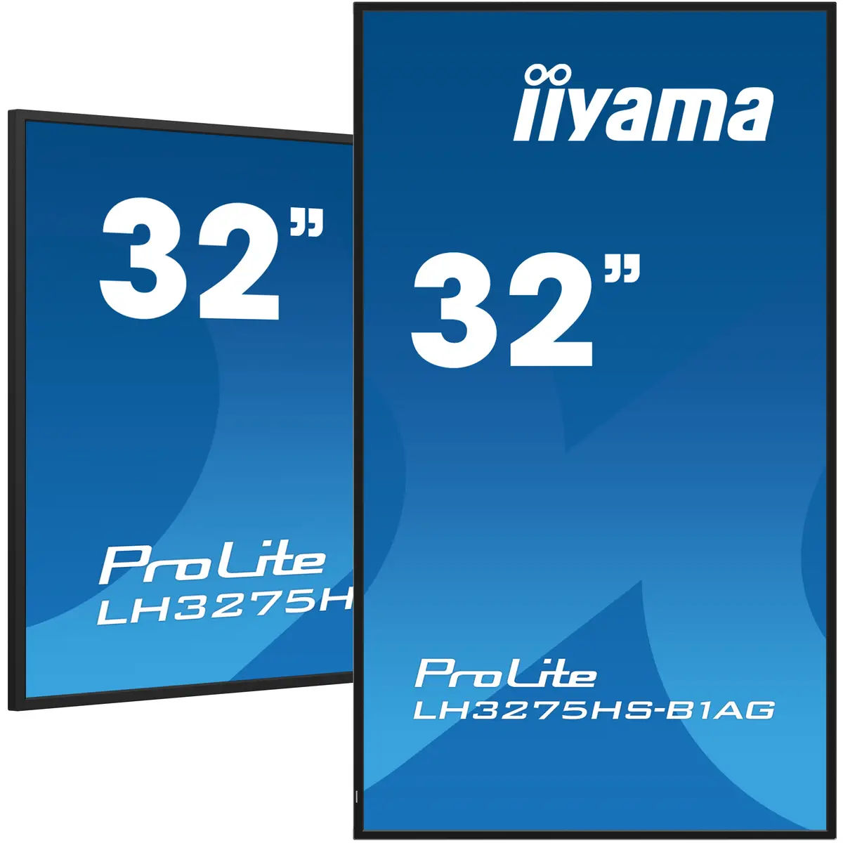 ProLite LH3275HS-B1AG 80 cm 31.5" LCD-Display mit LED-Hintergrundbeleuchtung Digital Signage mit mit SoC Mediaplayer Android 1080p 1920x1080 16:9 1200:1 500 cd/m² 8 ms Schwarz Matte