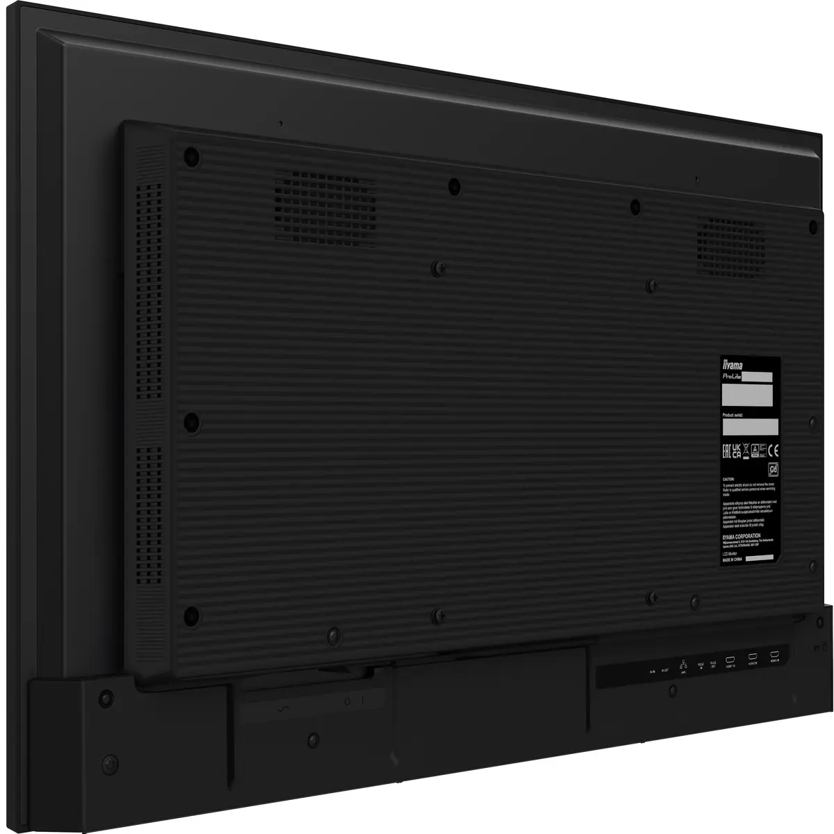 ProLite LH3275HS-B1AG 80 cm 31.5" LCD-Display mit LED-Hintergrundbeleuchtung Digital Signage mit mit SoC Mediaplayer Android 1080p 1920x1080 16:9 1200:1 500 cd/m² 8 ms Schwarz Matte