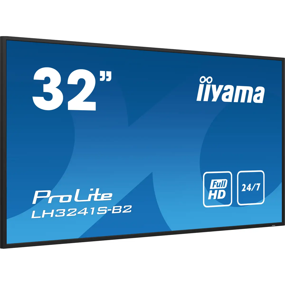 LH3241S-B2 Signage-Display Kiosk-Design 80 cm 31,5" LED FHD 1920x1080 IPS 16:9 350 cd/m² 1200:1 Schwarz 24/7 VGAx1 HDMIx3 Mini Jackx1 RS-232cx1 RJ45 (LAN)x1 IR x1 HDCP 39W 725.5x422x54mm 5.1kg