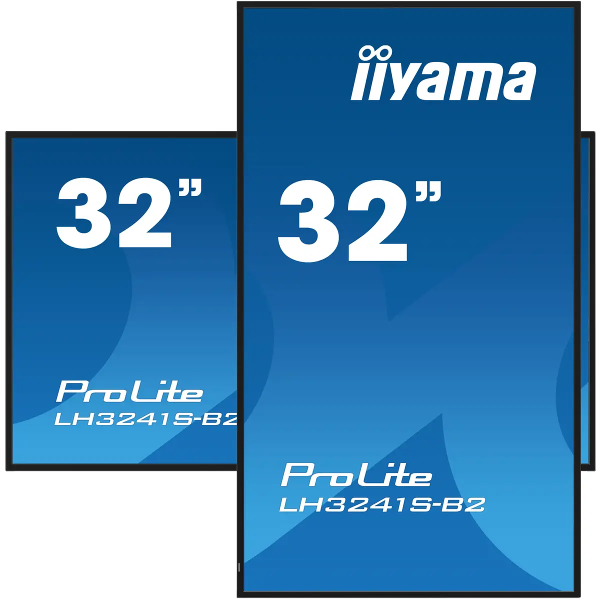 LH3241S-B2 Signage-Display Kiosk-Design 80 cm 31,5" LED FHD 1920x1080 IPS 16:9 350 cd/m² 1200:1 Schwarz 24/7 VGAx1 HDMIx3 Mini Jackx1 RS-232cx1 RJ45 (LAN)x1 IR x1 HDCP 39W 725.5x422x54mm 5.1kg