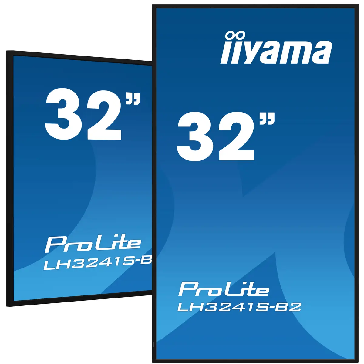 LH3241S-B2 Signage-Display Kiosk-Design 80 cm 31,5" LED FHD 1920x1080 IPS 16:9 350 cd/m² 1200:1 Schwarz 24/7 VGAx1 HDMIx3 Mini Jackx1 RS-232cx1 RJ45 (LAN)x1 IR x1 HDCP 39W 725.5x422x54mm 5.1kg
