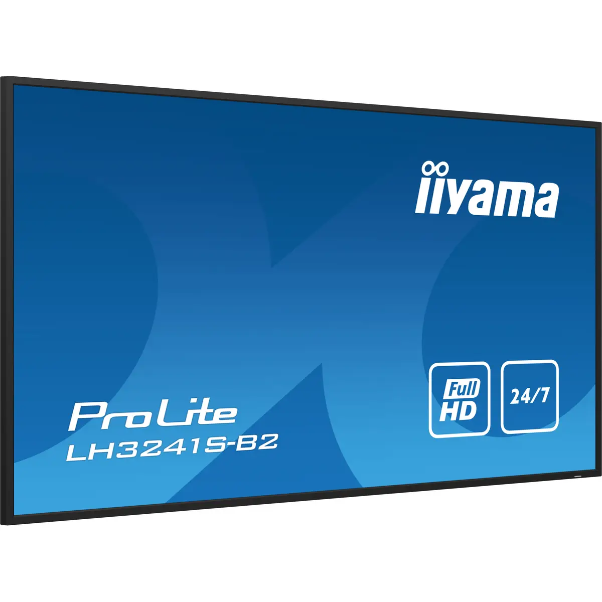 LH3241S-B2 Signage-Display Kiosk-Design 80 cm 31,5" LED FHD 1920x1080 IPS 16:9 350 cd/m² 1200:1 Schwarz 24/7 VGAx1 HDMIx3 Mini Jackx1 RS-232cx1 RJ45 (LAN)x1 IR x1 HDCP 39W 725.5x422x54mm 5.1kg