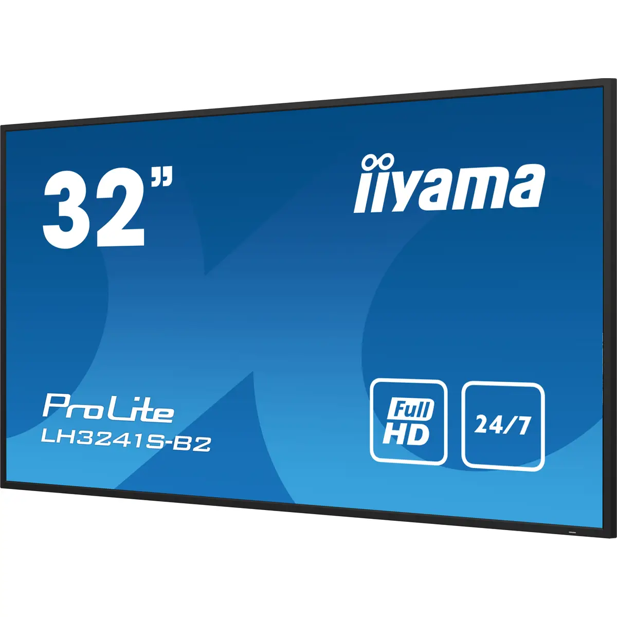 LH3241S-B2 Signage-Display Kiosk-Design 80 cm 31,5" LED FHD 1920x1080 IPS 16:9 350 cd/m² 1200:1 Schwarz 24/7 VGAx1 HDMIx3 Mini Jackx1 RS-232cx1 RJ45 (LAN)x1 IR x1 HDCP 39W 725.5x422x54mm 5.1kg